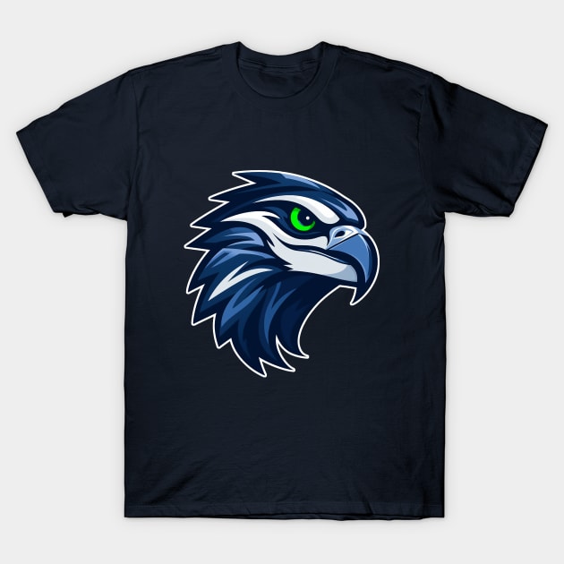 Seahawks T-Shirt by DavidLoblaw